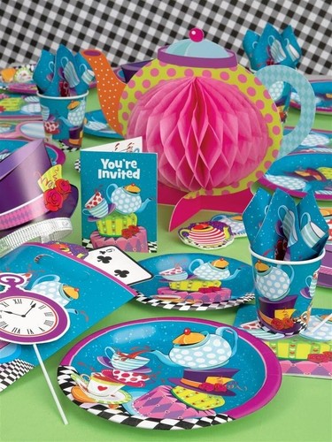 Mad hatter tea party - mad, supplies