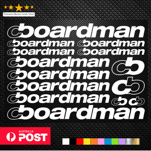 Boardman 14 vinyl decals - c,