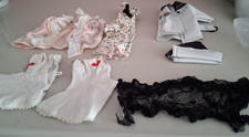 Vintage 1960s Faerie Glen Sindy doll sized clothes bundle including mac & hat