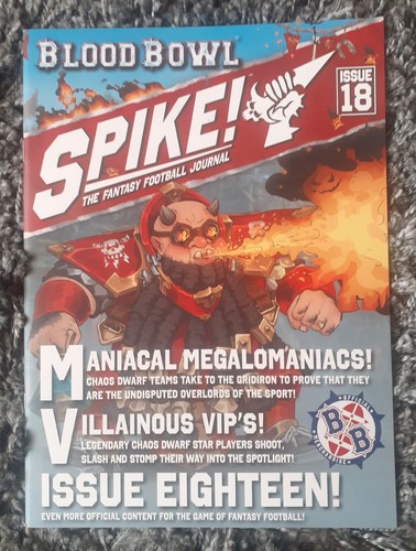 Warhammer blood bowl spike - warhammer,