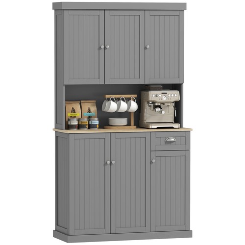 Homcom kitchen cupboard - kitchen,