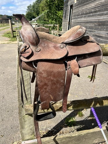 Western pony saddle - pony,