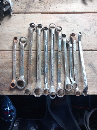 Old ring spanners - old,