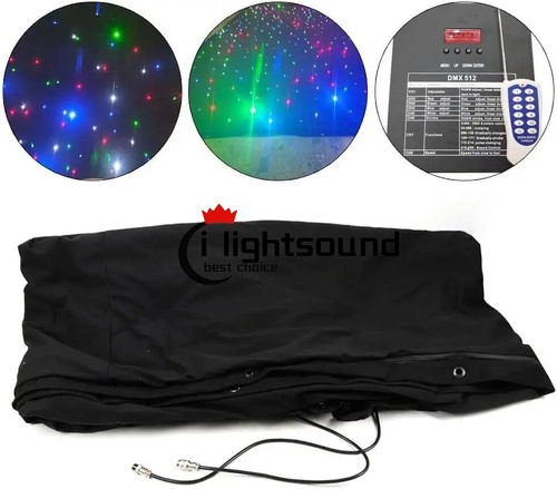Rgbw led star backdrop 4x3m - star,