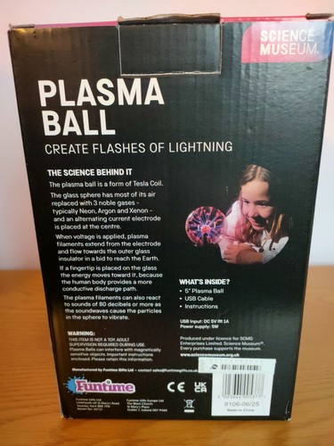 Science museum plasma ball - science,