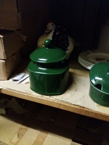 Arthur wood green storage - storage, jar