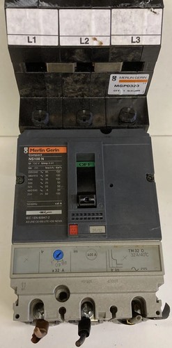 Merlin gerin mccb - lm, 400a
