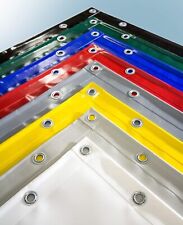 Telo pvc occhiellato telone in pvc impermeabile pesante 680 gr occhielli ogni 50