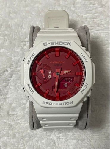 Casio shock 2100 4ajf red - g-shock,