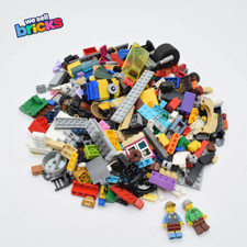LEGO® - 1kg bricks, parts & pieces + 2 minifigures Bundle - Great Value- Cleaned