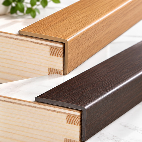 Upvc wood effect stair nosing - upvc,