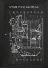 Wankel Engine COMOTOR 624