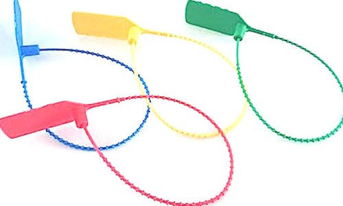 Extinguisher ties anti tamper