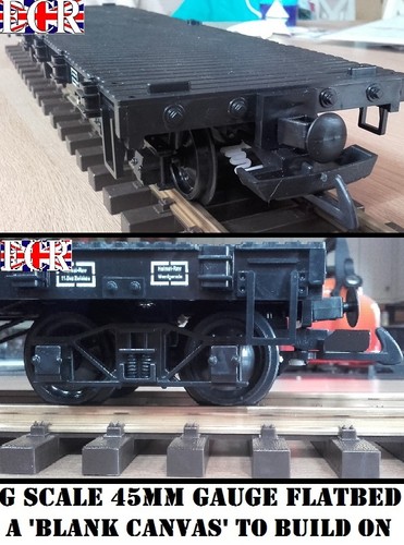 New scale 45mm gauge flatbed - scale,