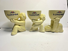 Lurpak Ceramic Egg Cups x 3