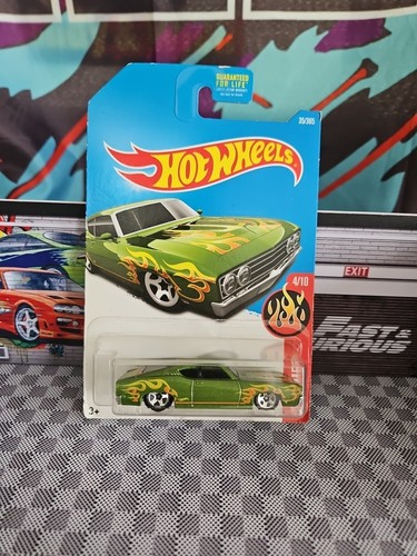 Hot wheels flames 69 ford - wheels, '69