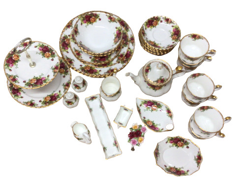 Royal albert tea set - tea,