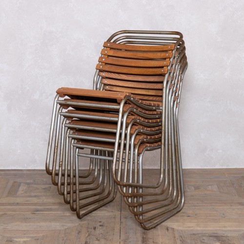 Set vintage slatted - set,