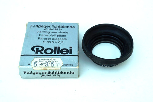 Rollei 35s rubber - rollei, hood