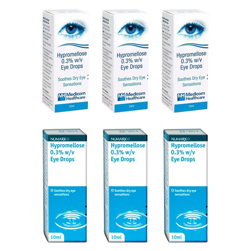 Hypromellose eye drops - eye,