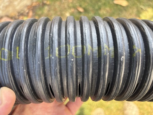Perforated drainage pipe - drainage,