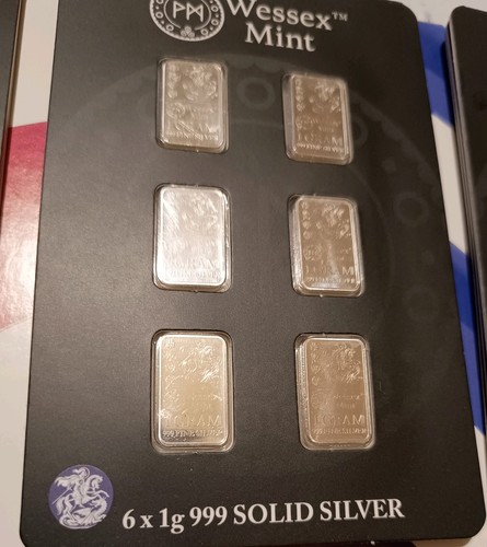 Wessex 999 silver - silver, bars