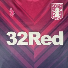 Rare Original Aston Villa 2018/2019 Third Football Shirt Mens XL