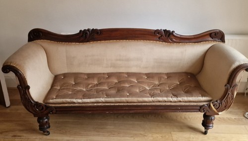 Chaise longue sofa antique - ,