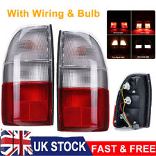 Rear Light For Mitsubishi L200 2001-2006 Tail Lamp Lens Clear Pair Left & Right