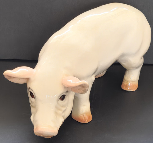 Vintage large heavy ceramic - x,