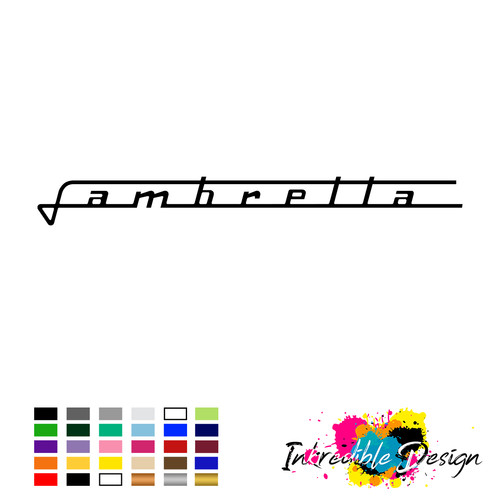 Lambretta classic logo badge - logo,