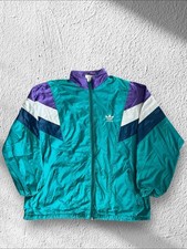 Adidas 90’s vintage green retro track jacket XL