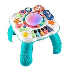 Cemirk Baby Activity Table, Baby Musical Toys 6-12 Months, Activity Center for 1