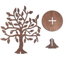 Wooden Tree Earring Holder