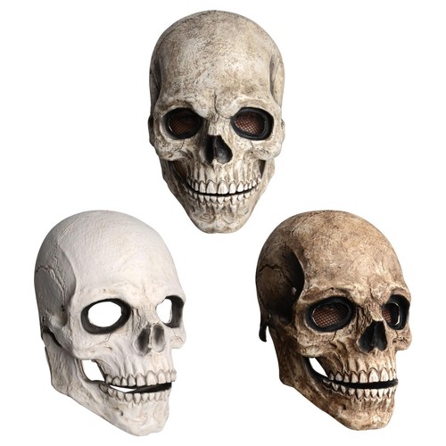 Skull mask full face with - face,