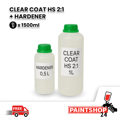 Acrylic clear coat kit - clear,