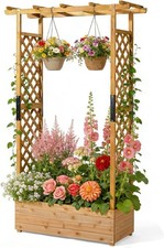 Raised Bed with Arch Top Side