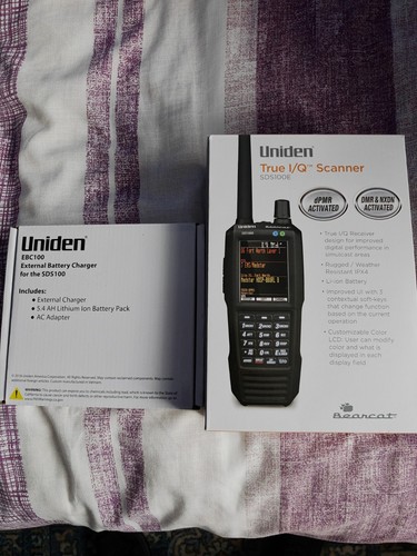 Radio scanner uniden - scanner, sds100