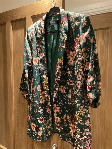 Zara green blazer bnwt - bnwt, l