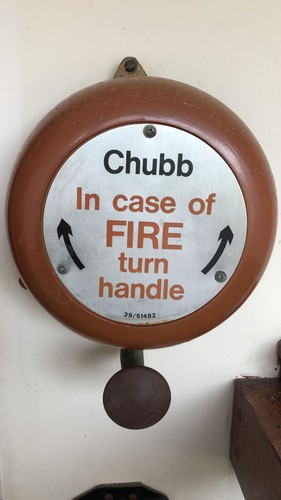 Chubb manual fire alarm - fire,