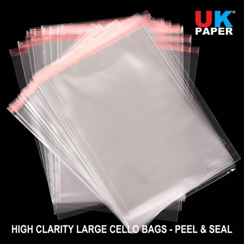 Large clear cellophane self - cellophane,