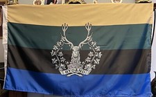Gordon Highlanders 5’ x 3’ Colours Flag ( GH-CB ) MOD LICENSED