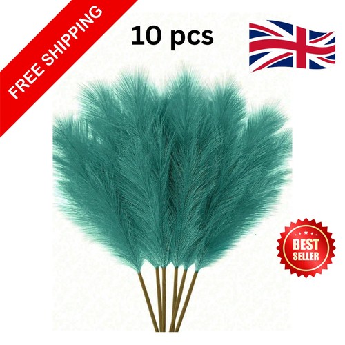 10pcs artificial pampas grass - 10pcs,