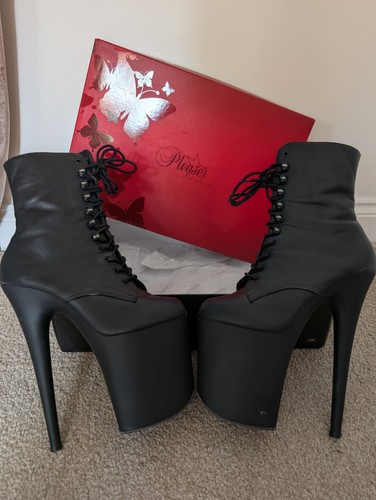 Pleaser black pole dancing - black,