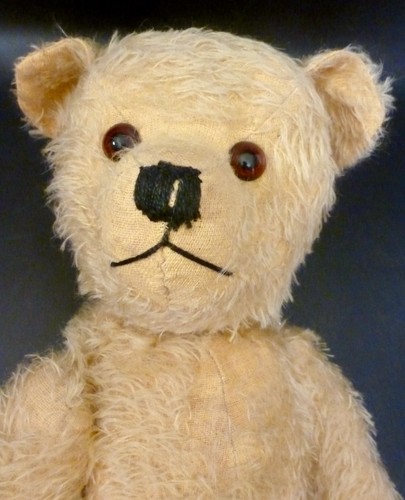 Old teddy bear mohair jointed - teddy, bear,