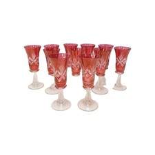 11 Vintage Bohemian Cranberry