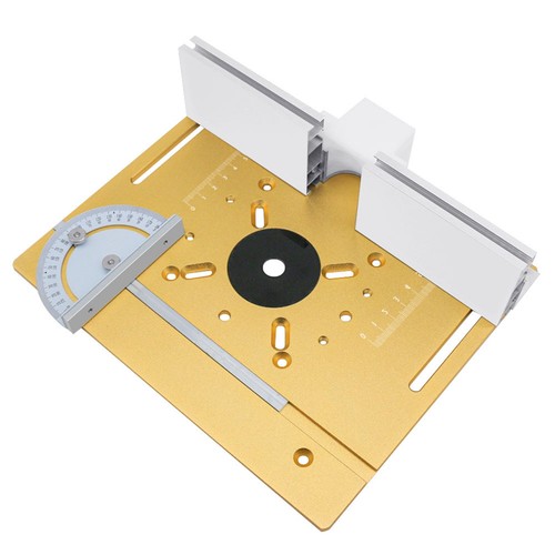 Router lift table - insert, plate