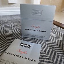 Oasis Definitely Maybe Singles CD Box Set with Interview and Booklet