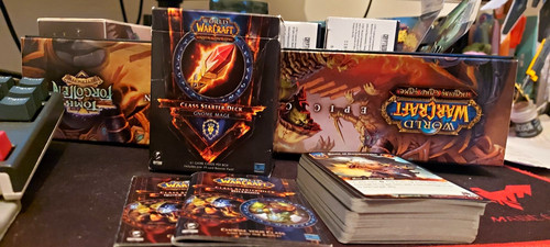 Upper deck wow tcg epic - deck,
