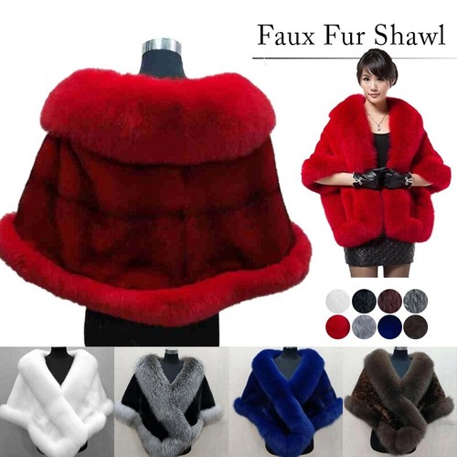 Women luxury fluffy faux fur - fluffy,
